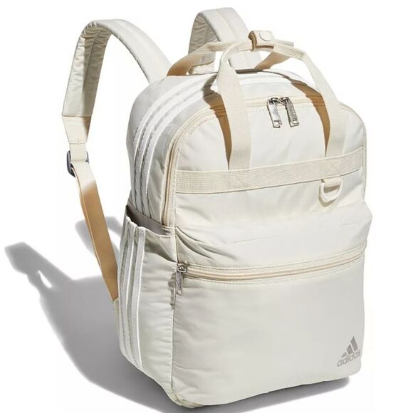 adidas essentials backpack white Foundation 38L Theres a pocket on the strap to keep your phone handy Adidas ESSENTIALS BACK TO CAMPUS